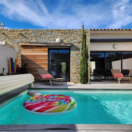 Villa Home Holiday A Cala Rossa Lecci Bagian luar foto