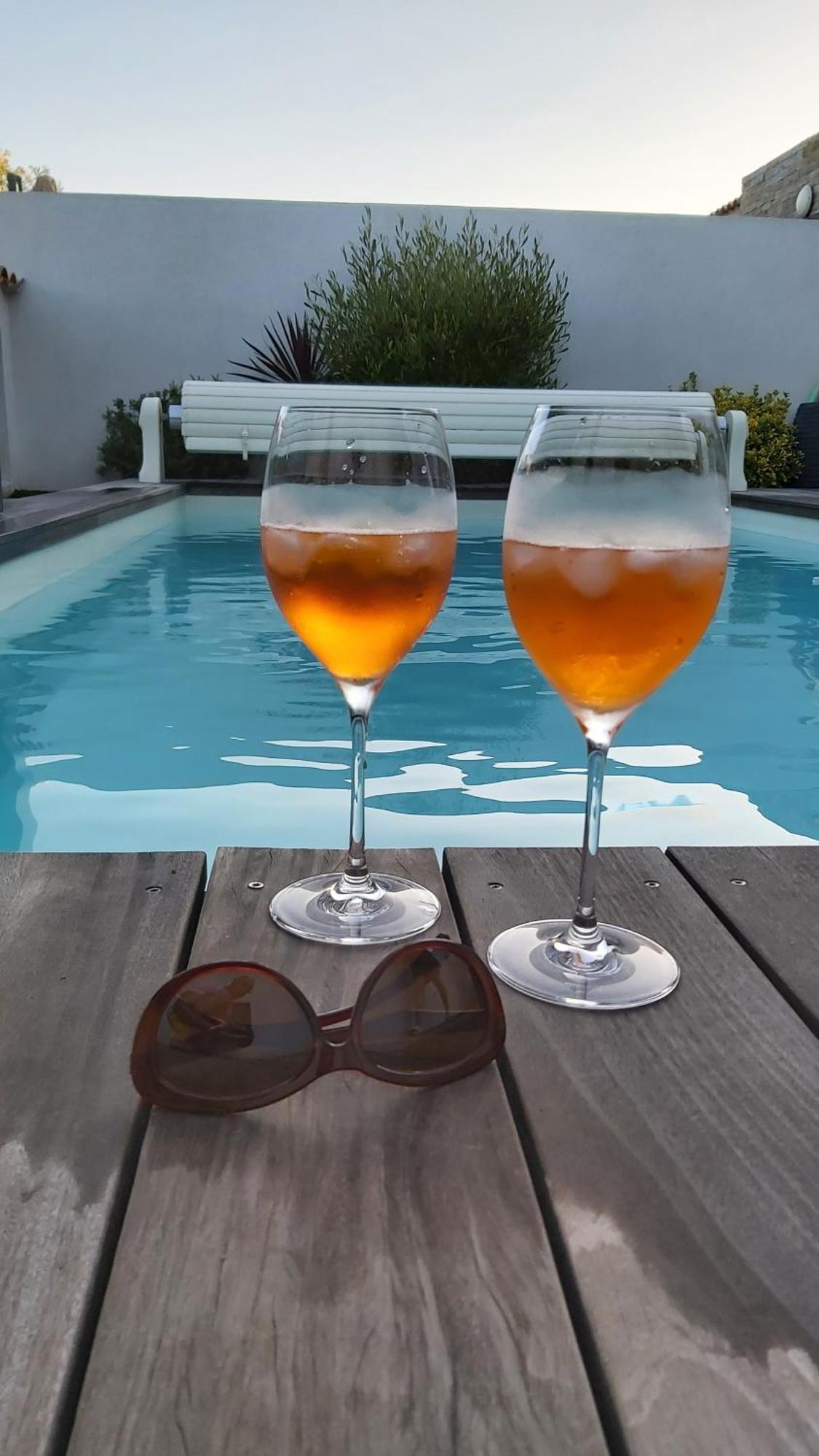 Villa Home Holiday A Cala Rossa Lecci Bagian luar foto